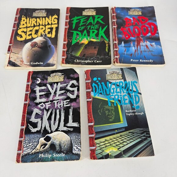 Young Adult Children Horror Paperback Fiction Books - YOU  Fun Fax Horror Book Paperback YA Reader UK Series 3 4 5 7 9 Lot 5 1990s main image 1